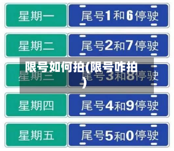 限号如何拍(限号咋拍)