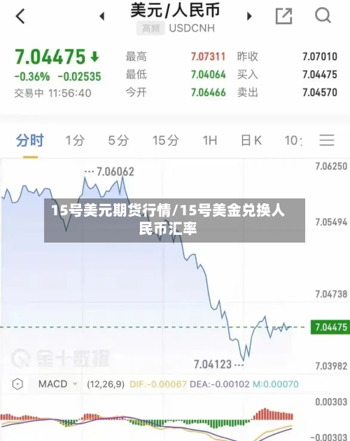 15号美元期货行情/15号美金兑换人民币汇率-第3张图片