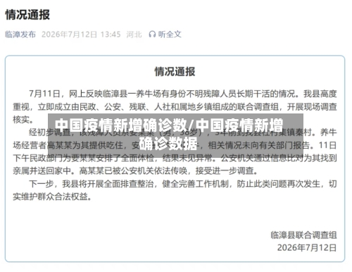 中国疫情新增确诊数/中国疫情新增确诊数据-第2张图片