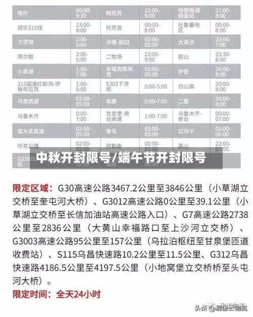 中秋开封限号/端午节开封限号-第2张图片