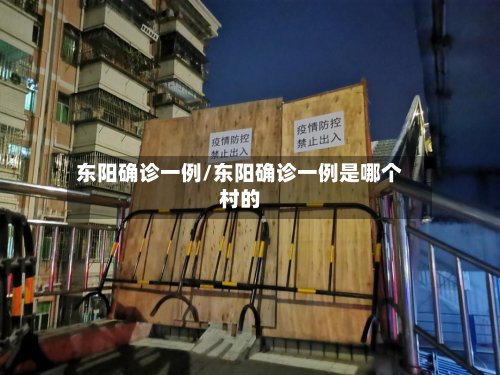东阳确诊一例/东阳确诊一例是哪个村的-第1张图片