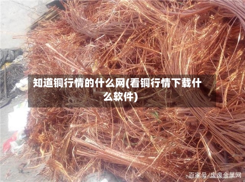 知道铜行情的什么网(看铜行情下载什么软件)-第1张图片