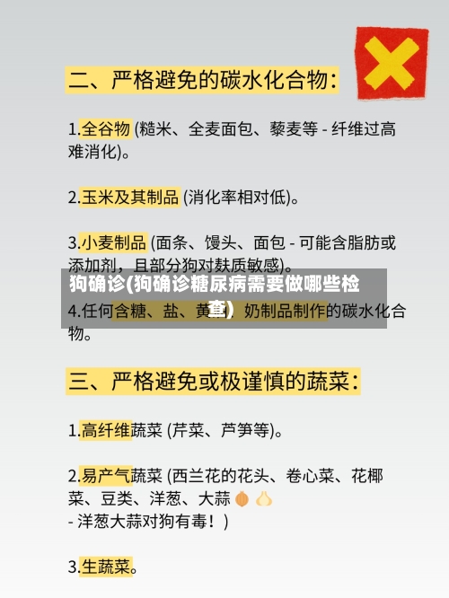 狗确诊(狗确诊糖尿病需要做哪些检查)-第2张图片