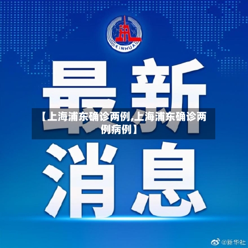 【上海浦东确诊两例,上海浦东确诊两例病例】-第3张图片