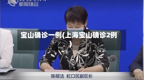宝山确诊一例(上海宝山确诊2例)-第3张图片