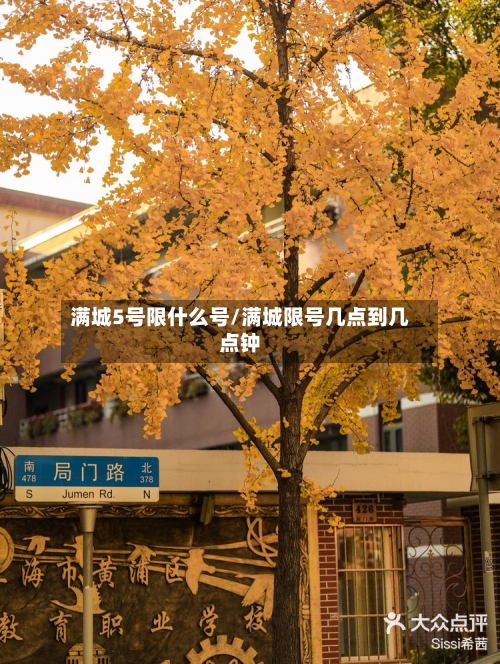 满城5号限什么号/满城限号几点到几点钟