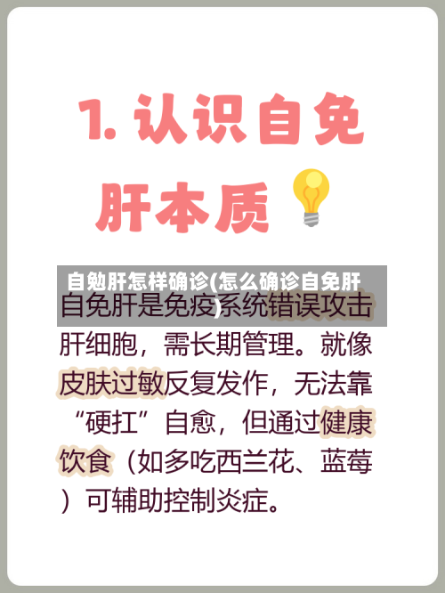 自勉肝怎样确诊(怎么确诊自免肝)-第3张图片