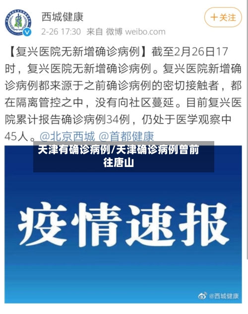 天津有确诊病例/天津确诊病例曾前往唐山-第3张图片