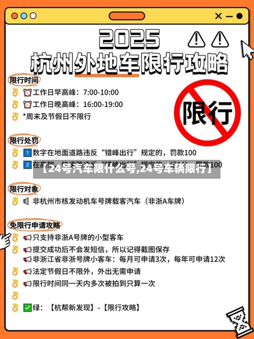 【24号汽车限什么号,24号车辆限行】-第2张图片