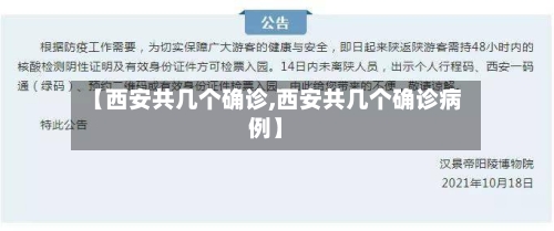 【西安共几个确诊,西安共几个确诊病例】-第2张图片