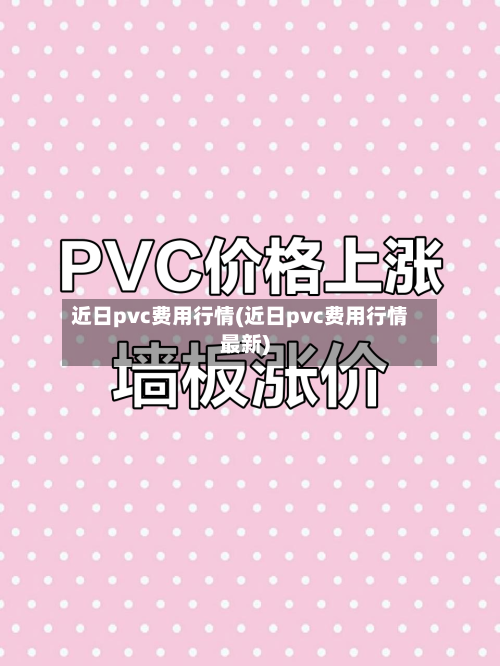 近日pvc费用行情(近日pvc费用行情最新)-第2张图片