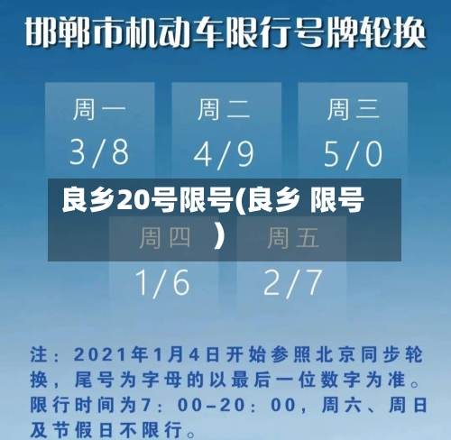 良乡20号限号(良乡 限号)-第2张图片