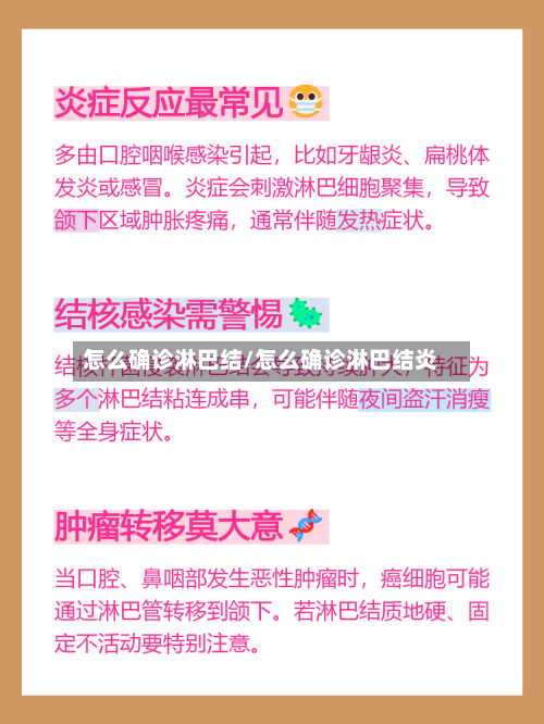 怎么确诊淋巴结/怎么确诊淋巴结炎-第2张图片