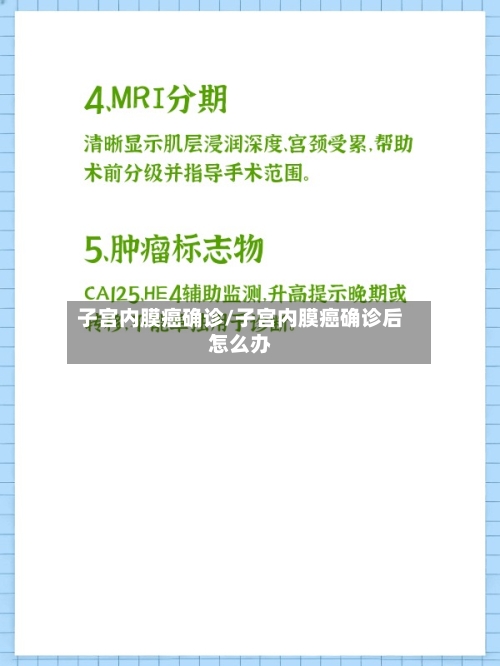 子宫内膜癌确诊/子宫内膜癌确诊后怎么办